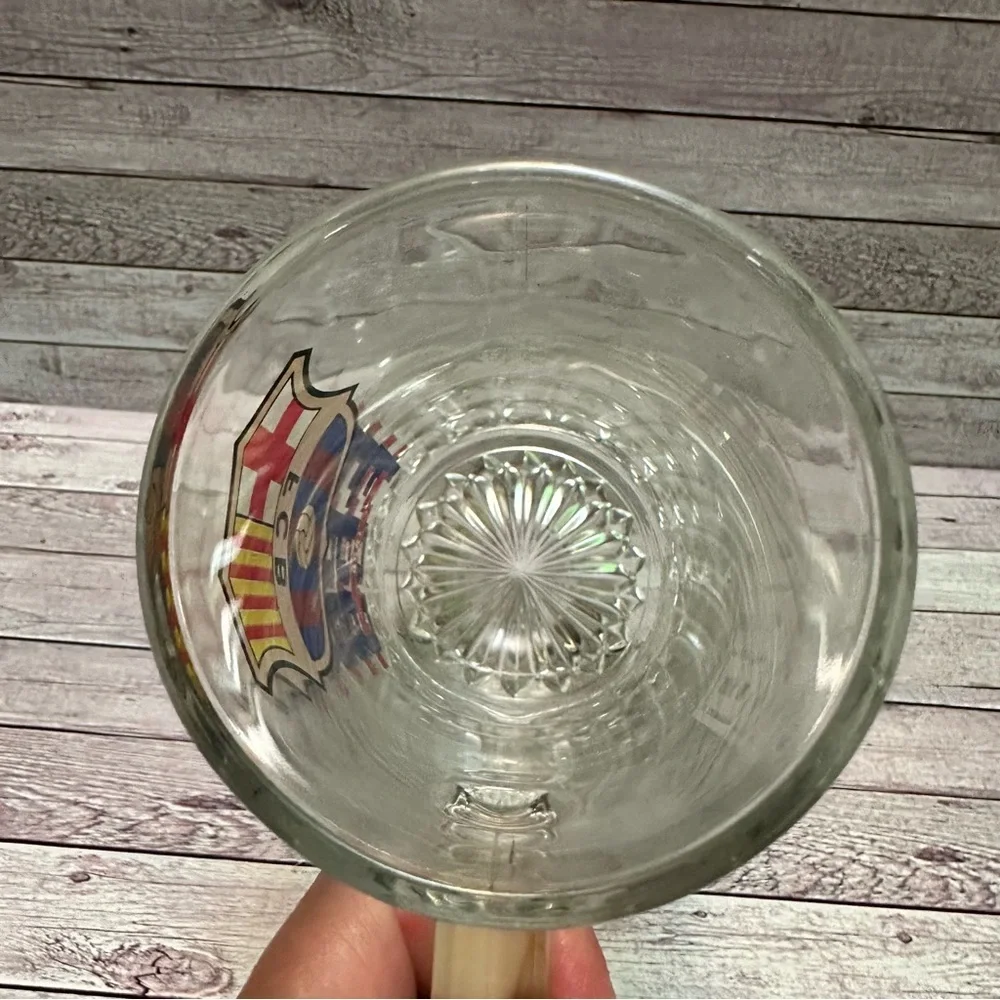 FCB Glass Beer Mug - Clear
